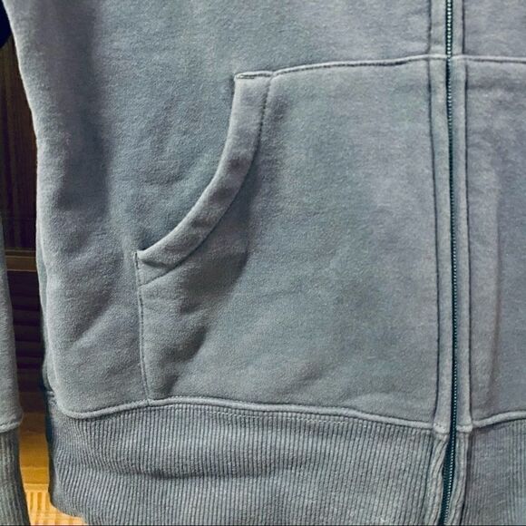 Cabela's pink grey full zip logo sweatshirt hoodie - Picture 5 of 9